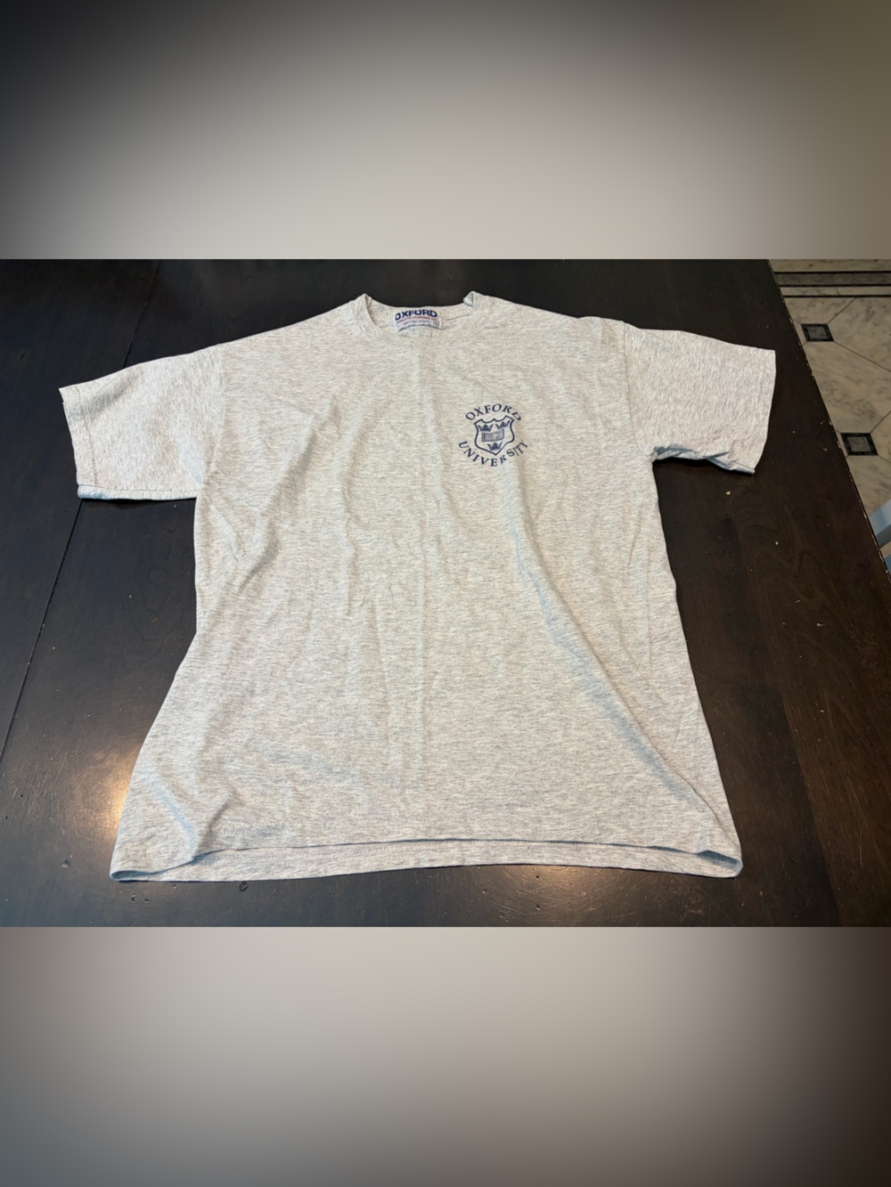 90s Vintage Oxford University T-shirt Size Large Made in the UK